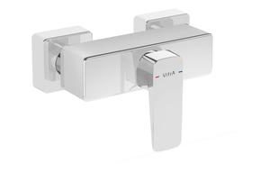 VitrA Root Square Wall Mounted Shower Mixer Valve - Chrome